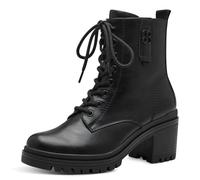 s.Oliver Bottines Plates en Dentelle pour Femme 5-25223-43, Noir, 37 EU