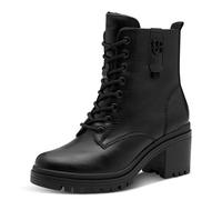 s.Oliver Bottines Plates en Dentelle pour Femme 5-25223-43, Noir, 38 EU