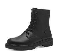 s.Oliver Bottines Plates en Dentelle pour Femme 5-25241-43, Nappa Noir, 38 EU