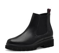 s.Oliver Bottines Plates en Dentelle pour Femme 5-25406-43, Noir, 40 EU