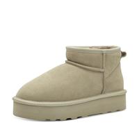 s.Oliver Bottines pour Femme 5-26352-41 Botte de Neige, Beige, 40 EU