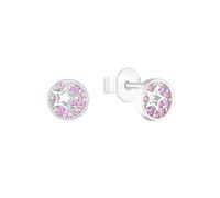 s.Oliver Boucles d'oreilles à tige en argent sterling 925 pour filles, avec zircone synthétique, étoile, livrées dans un coffret cadeau
