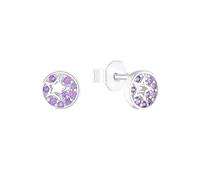 s.Oliver Boucles d'oreilles à tige en argent sterling 925 pour filles, avec zircone synthétique, étoile, livrées dans un coffret cadeau