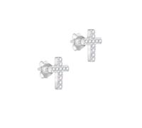 s.Oliver Boucles d'oreilles - Élégantes créoles en argent sterling 925 poli - Argent - Imperméable et doux pour la peau