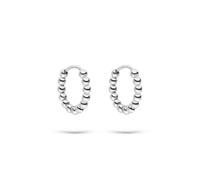 s.Oliver Boucles d'oreilles pour femme en acier inoxydable avec boules en | Imperméable, doux pour la peau, adapté au quotidien, idée cadeau parfaite