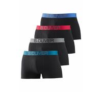 s.Oliver Boxers bleu ciel / gris fumé / pétrole / rouge / noir, Taille XL