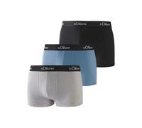 s.Oliver Boxers bleu clair / gris / noir, Taille M