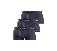 s.Oliver Boxers bleu marine / blanc, Taille L