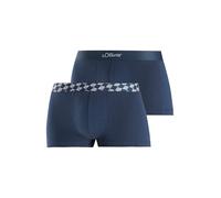 s.Oliver Boxers bleu marine / bleu clair, Taille XXL