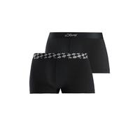 s.Oliver Boxers gris clair / noir, Taille S
