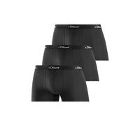 s.Oliver Boxers noir / blanc, Taille S