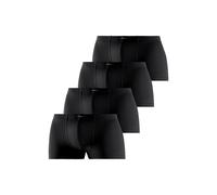 s.Oliver Mh-35H_L Caleçon Boxeur, 4 x Noirs, L (Lot de 4) Homme