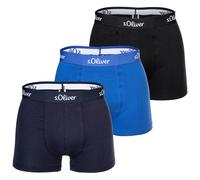 S.Oliver Boxers Pour Hommes, Pack De 3 - Boxer, Coton-Élasthanne