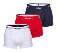 S.Oliver Boxers Pour Hommes, Pack De 3 - Trunks, Hipsters, Coton-Élasthanne