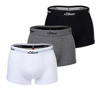 S.Oliver Boxers Pour Hommes, Pack De 3 - Trunks, Hipsters, Coton-Élasthanne