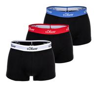S.Oliver Boxers Pour Hommes, Pack De 3 - Trunks, Hipsters, Coton-Élasthanne