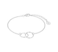 s.Oliver bracelet 925 argent sterling dames bijoux de bras, 16+3 cm, argent, Livré en boîte cadeau de bijoux