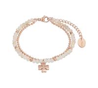 s.Oliver Bracelet en argent sterling 925/acier inoxydable pour femme, bracelet à motif, livré dans un coffret cadeau.