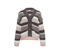 s.Oliver Cardigan bleu clair / anthracite / gris foncé / blanc, Taille XS