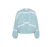 s.Oliver Cardigan bleu clair / blanc, Taille 4XL