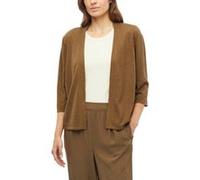 Cardigan lÃ©ger en maille fine Ã manches 3/4 femme s.Oliver Marron 34