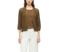 Cardigan en maille légère et oversize à manches courtes femme s.Oliver Marron 42