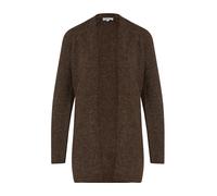 s.Oliver Cardigan brun foncé / blanc, Taille 4XL