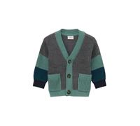 s.Oliver Cardigan gris foncé / vert foncé, Taille 68