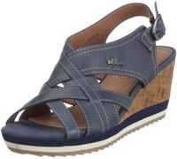 s.Oliver Casual 5-5-28332-38, Sandales femme - Bleu (TR-B2-Bleu-212), 41 EU