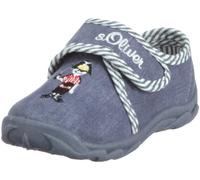 s.Oliver Casual 5-5-34202-38, Chaussons fille - TR-B2-Bleu-212, 33 EU