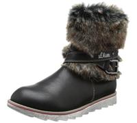 s.Oliver Casual, Bottes de Ski Fille - Noir - Schwarz (Black 001), 40 EU