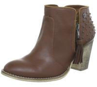 s.Oliver Casual, Bottes et Bottines Cowboy Femme - Marron - Braun (Muscat Antic 340), 42 EU