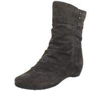 s.Oliver Casual, bottines classiques fille - Gris - Grau (ASPHALT 230), 35 EU