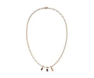 s.Oliver Chaîne brocart / jaune d'or / or rose / pitaya, Taille One Size