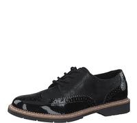 s.Oliver Chaussure à Lacets pour Femmes 5-23604-43, Pointure:38 EU, La Couleur:Noir