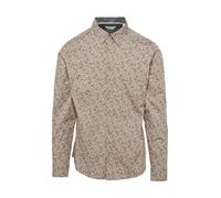 s.Oliver Chemise beige foncé / marine / blanc, Taille M