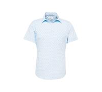 s.Oliver Chemise bleu clair / bleu foncé / blanc, Taille L