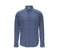 s.Oliver Chemise bleu / marine / bleu-gris / blanc, Taille S