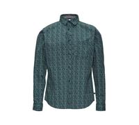 s.Oliver Chemise crème / pétrole / noir, Taille S