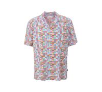 s.Oliver Chemise curry / rouge rubis / noir / blanc cassé, Taille XL