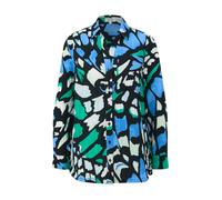 s.Oliver Chemisier azur / vert / noir / blanc cassé, Taille L-XL