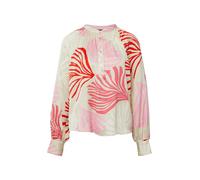 s.Oliver Chemisier beige / écru / rose / rouge, Taille XL