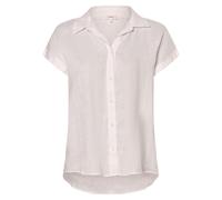 s.Oliver 2147437 Blouse en Lin à Manches Courtes, Blanc, 42 Femme