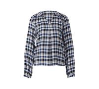 s.Oliver Chemisier bleu marine / bordeaux / noir / blanc, Taille 4XL