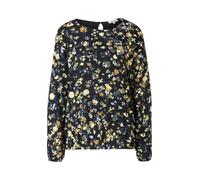 s.Oliver Chemisier bleu marine / caramel / citron / noir, Taille XXL