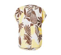 s.Oliver Chemisier crème / chocolat / jaune foncé, Taille XL