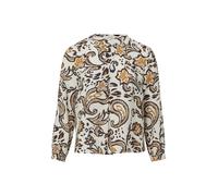 s.Oliver Chemisier crème / mélange de couleurs, Taille XL-XXL