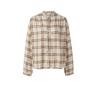 s.Oliver Chemisier crème / orange / noir, Taille XXXL