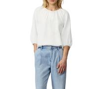 s.Oliver Chemisier décontracté à la Coupe décontractée avec Fronces et Manches Raglan, Blanc., 40