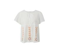 s.Oliver Chemisier écru / bleu / jaune fluo / orange, Taille S